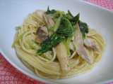ほうれん草パスタ