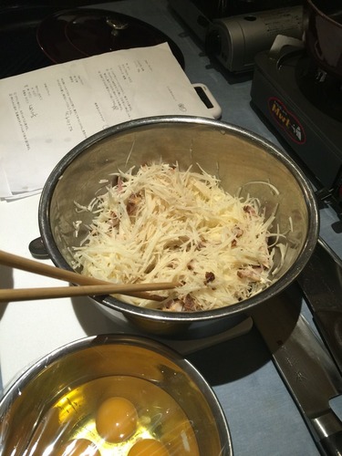 ガレット準備