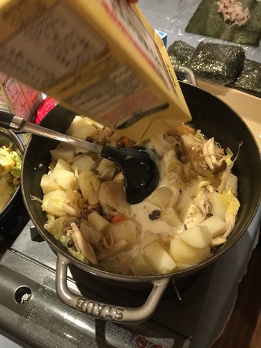 豆乳豚汁