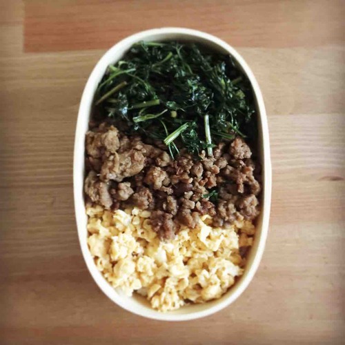三色弁当