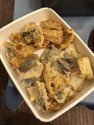鯵天ぷら