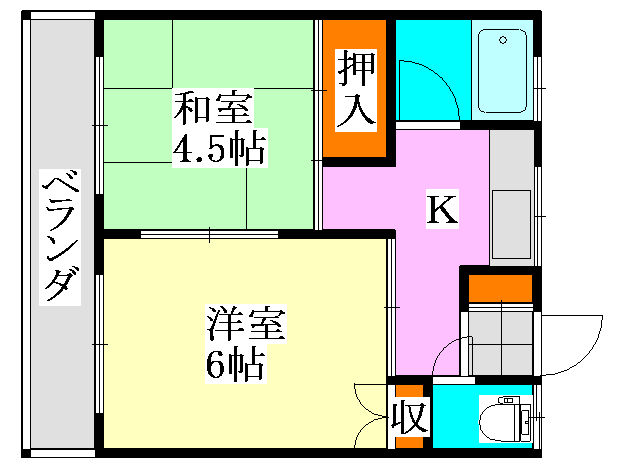第二川奈部荘 202
