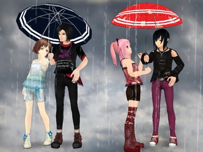 雨傘さんぷる