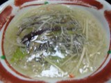 揚げ茄子の蟹肉入りあんかけ