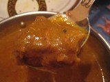 マトンカレーのアップ@パナス