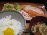 ランチのチキン南蛮定食@一鳥