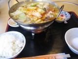 豚肉入り火鍋セット@火鍋屋(赤坂店)