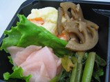 サラダと二門お
