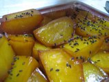 胡麻をかける
