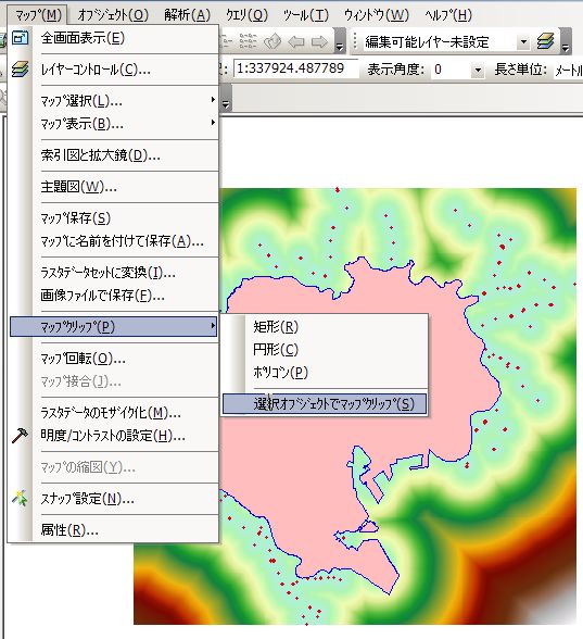 グリッド切り取り