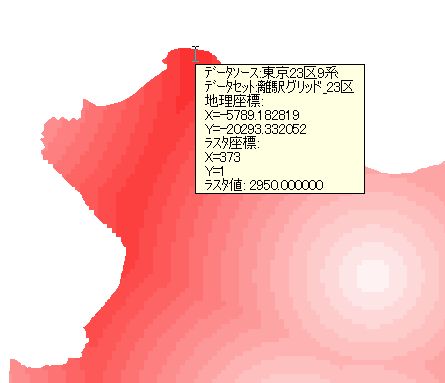 グリッド値確認