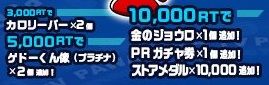 リツイートキャンペーン報酬