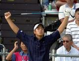プロ転向後のPGA公認トーナメント初勝利に期待ですっ