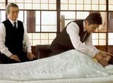 山崎さん、モックンの美しい所作も見どころですっ