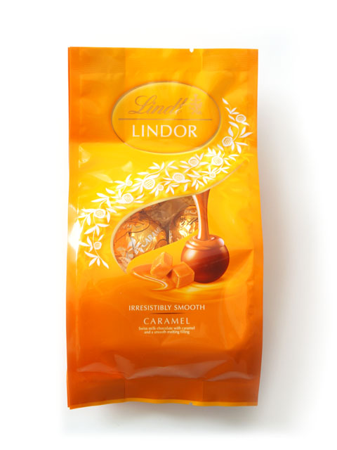 LINDOR キャラメル 4個入り リンドール キャラメル （リンツ） : チョコライフ