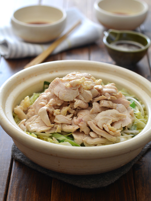 鶏白菜ごま油鍋R
