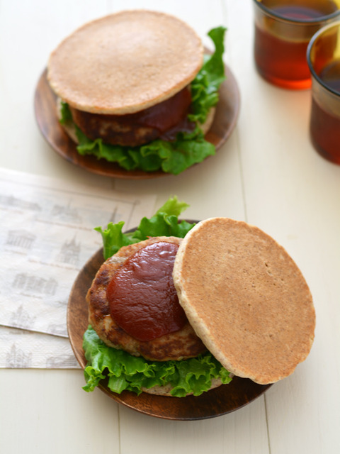 おからハンバーグライ麦パンケーキサンドR2