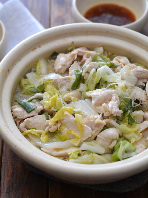 鶏白菜ごま油鍋R3