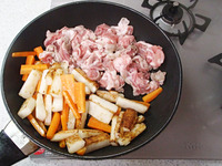 豚肉と長いもの香味甘醤油炒めP2