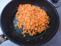水菜の炒めにんじん塩昆布和えP2