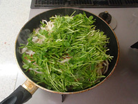 もやしと豆苗の塩昆布炒めサラダP
