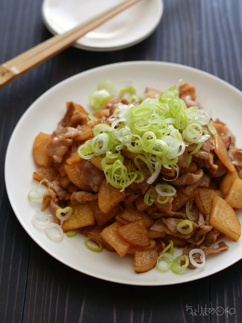 豚バラ大根炒め2