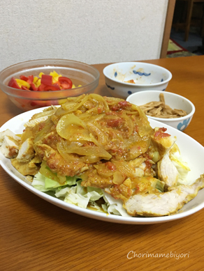 晩ごはん160701