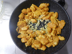 9歳のお誕生日190511_アーモンドミルクスパイスチキンカレーP5