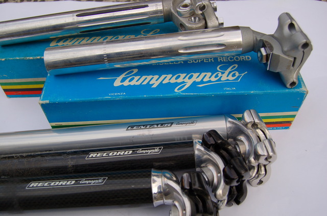 デッドストック新品★ カンパ　campagnolo レコード　エアロシートポスト