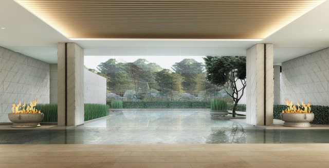 indoor hot spring