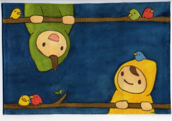 ぽんちゃ&とりさん001