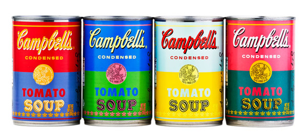 キャンベルの限定スープ缶「アンディ・ウォーホル」 : きよおと 