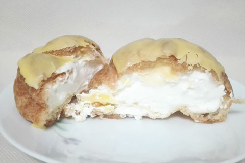 チーズ&レモンのシュークリーム【ローソン】