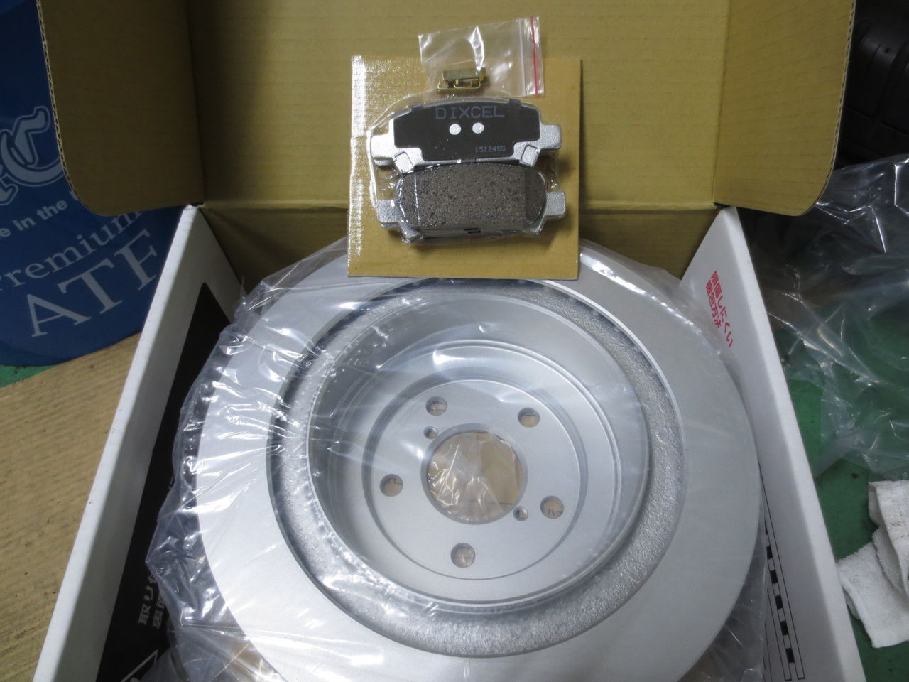 角*D様 前後 ディクセルタイプS レガシィB4 2.0R/2.0i BL5 d DIXCEL レガシィ セダン B4 BL5 03/06〜09/05 2.0R / 2.0i