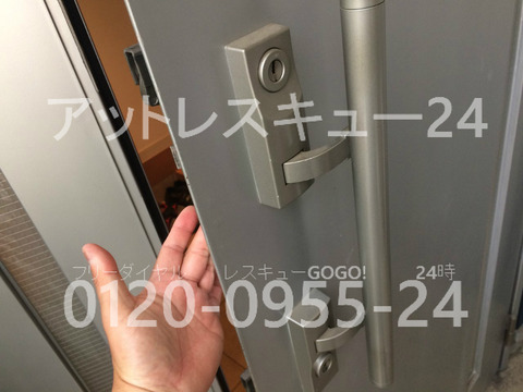 MIWAシンプルキーJN プッシュプル錠カギ開け