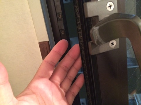 出窓クレセント錠 開閉不具合修理
