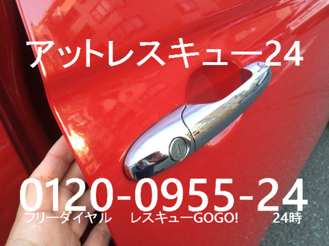 アバルト500ESSE ESSE インロック鍵開け 内溝2トラック特殊キー