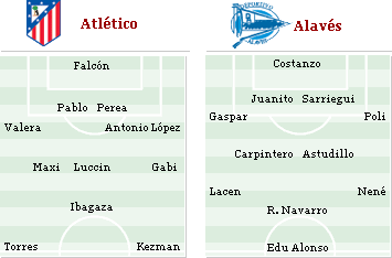 Atlético - Alavés