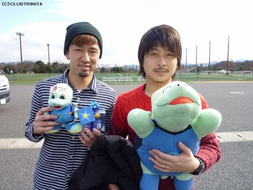 清本選手&千明選手