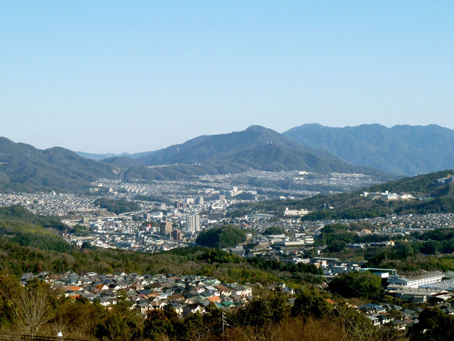 広島市安佐南区の大規模団地