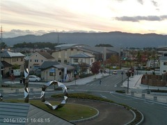 紫波中央駅からの景色