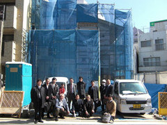 現場視察(カオル建設)