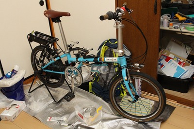 DAHON Boardwalk D7 2016のホイールをP8用に : Naoログ DAHON Boardwalk D7 2016のホイールをP8用に : Naoログ