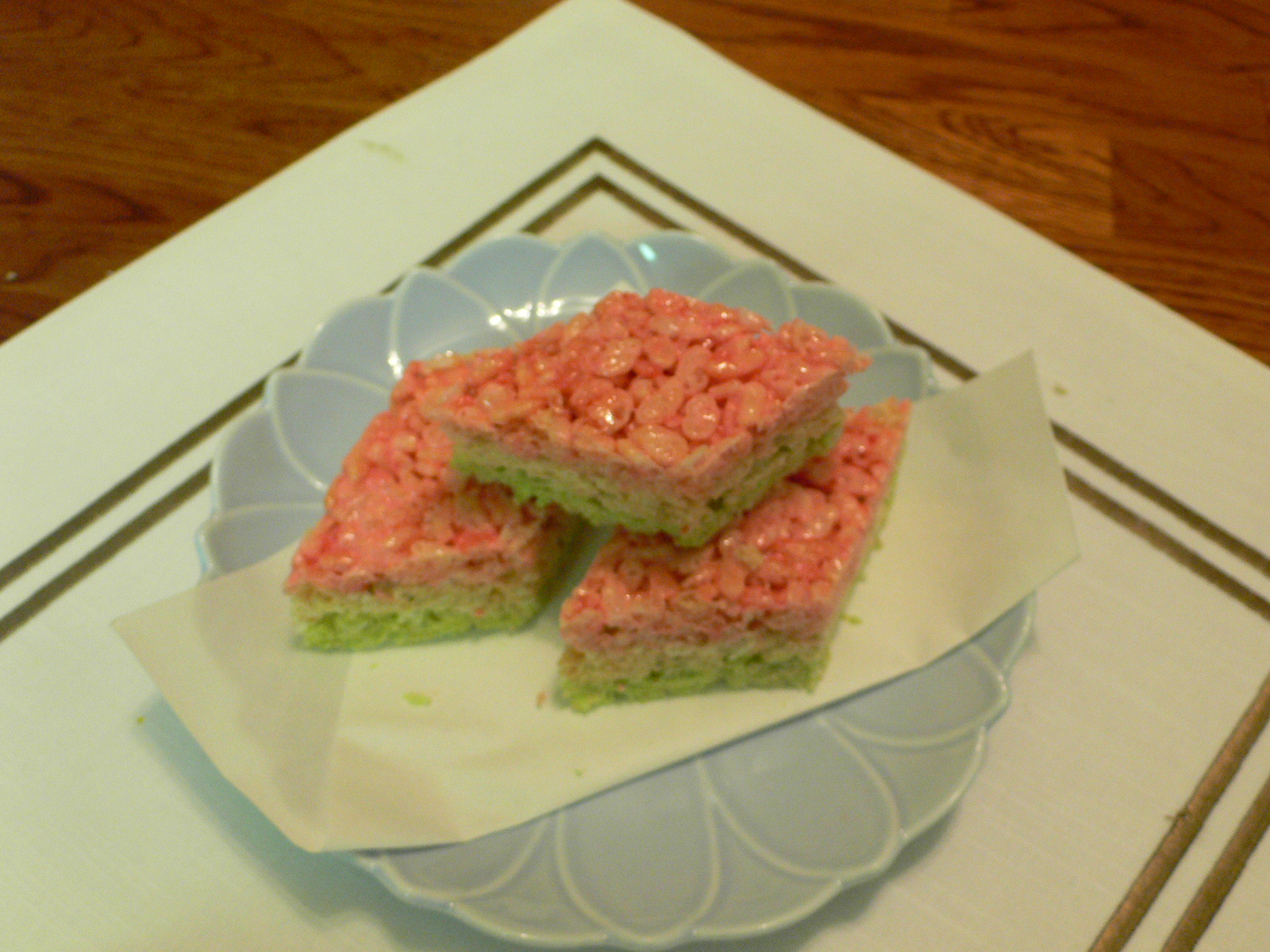 レシピ ひな祭りのライスクリスピー ひだまり日記