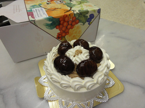 マロンケーキ