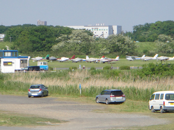 HONDA飛行場