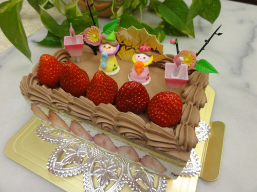 ひな祭りケーキ・ガトー