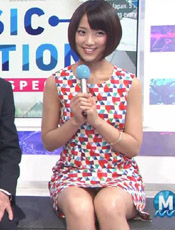 竹内由恵、Mステでわざとかって程にパンチラしてたよね？[画像あり]