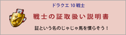 戦士の証説明書