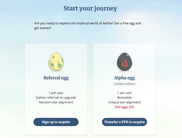 イーサリアム上で卵を育てる「たまごっち」のようなアプリが登場。